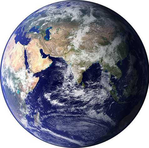 Earth from Space - Eastern Hemisphere
