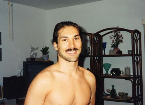 Ken in Key West, Florida in the 1990s when he was in his 20s. Ken is 55-years-old now.