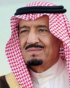 King Salman bin Abdulaziz Al Saud of Saudi Arabia