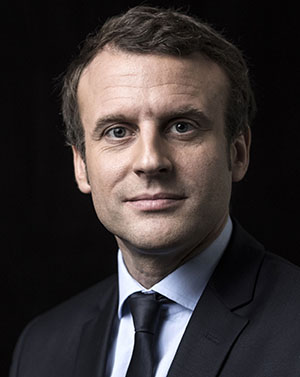 Emmanuel Macron of France