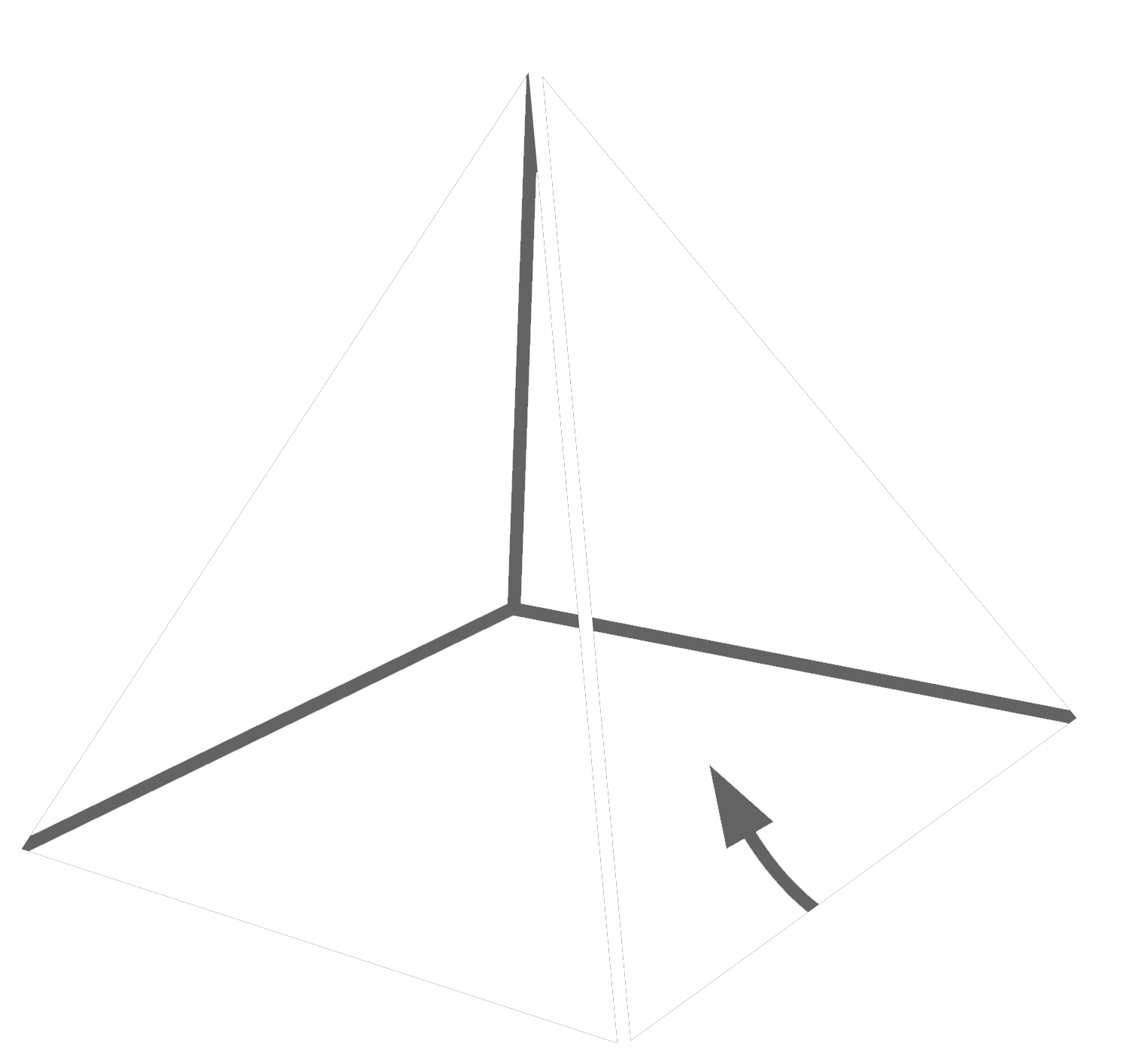 Simplified and primitive 4-sided pyramid, not counting the base. We are getting rid of cash for the unrepresented bottom 99%.